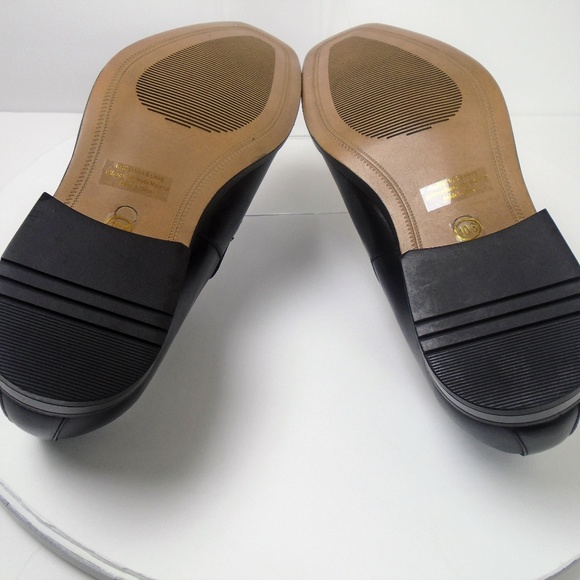 Adolfo Loafers Leather Black 10.5 NIB Men's - Picture 6 of 6